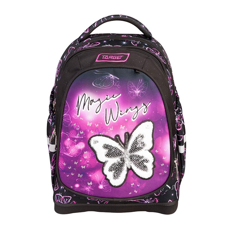 Ergonomski šolski nahrbtnik Target Superlight 2 Face Magic Wings 28609