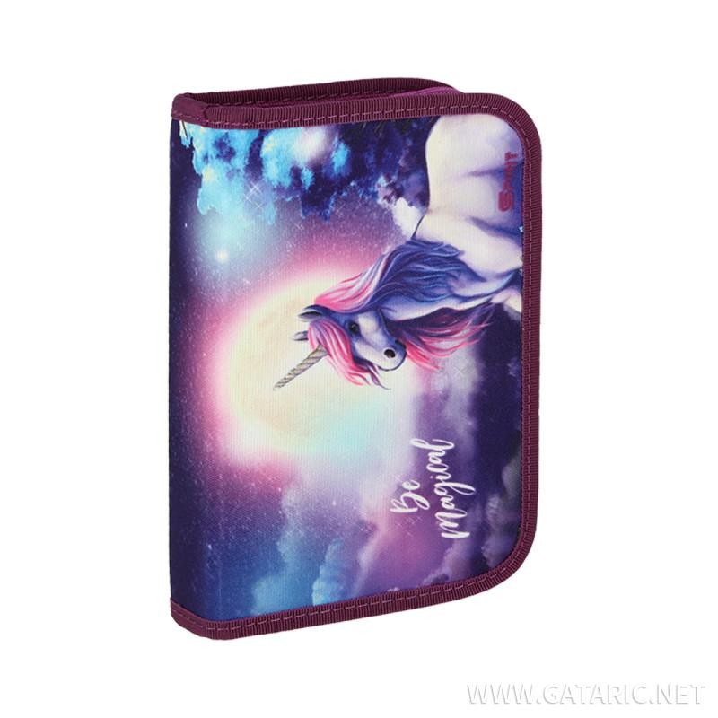Set šolska torba samorog - unicorn School bag set ''BE MAGICAL'' PROLIGHT 5-Pcs (LED buckle)