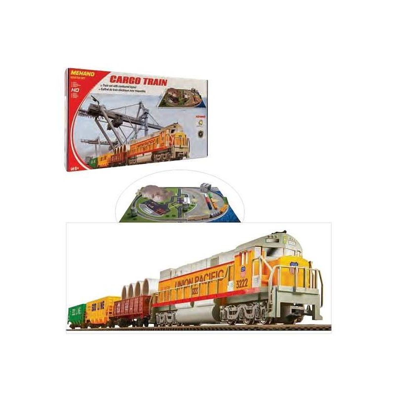 MEHANO TOVORNI VLAK GARNITURA Z MAKETO CARGO TRAIN T113