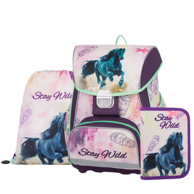 3-delni šolski set za prvošolčke Oxybag ABC One Horse