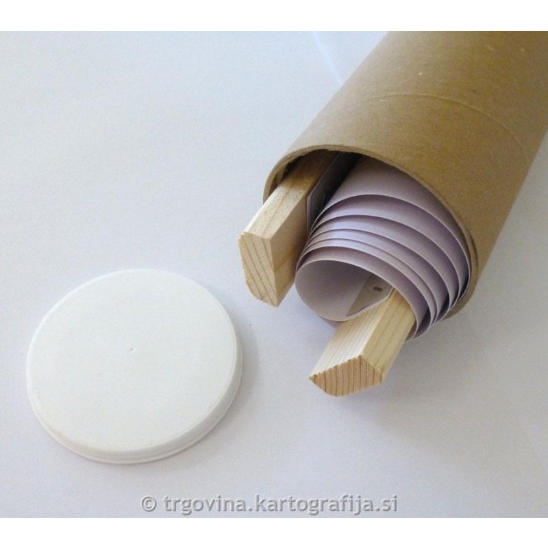 Zgodovinska karta: Druga sv. vojna - Evropa in S.Afrika -CP