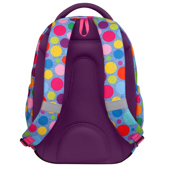 NAHRBTNIK TARGET 2in1 CURVED DENIM DOTS 26957-krogi*