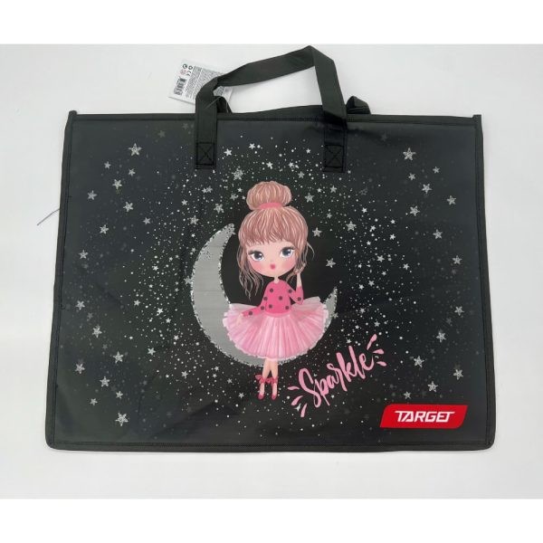 VREČKA ZA RISALNI BLOK TARGET MISS SPARKLE 27933