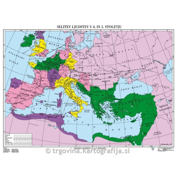Selitev ljudstev v 4. in 5. stoletju -CP