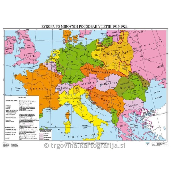 Evropa po Mirovnih pog. v l.1919-1924-CP