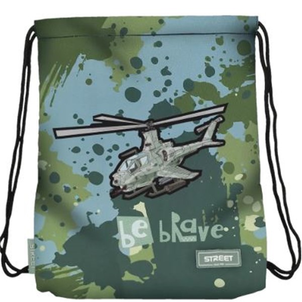 Komplet lahka šolska torba Helikopter