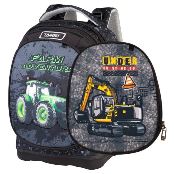 ŠOLSKI NAHRBTNIK TARGET SUPERLIGHT 2 FACE MIGHTY MACHINES 28614