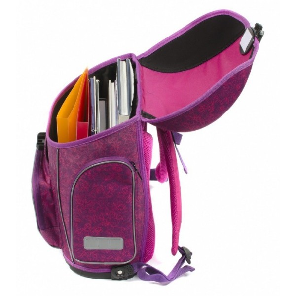 Šolska torba za punce metulj ***3-706