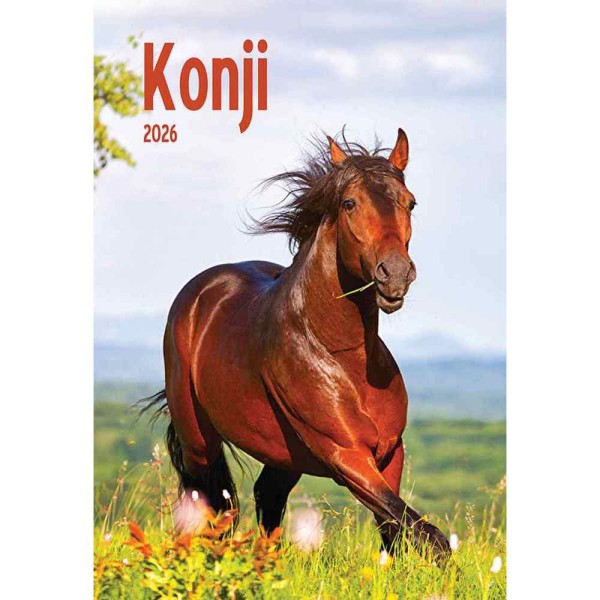 koledar 2026 KONJI  K0043