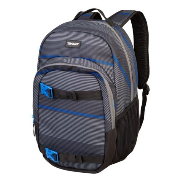 ŠOLSKI NAHRBTNIK TARGET HIPSTER GREY/BLUE 28735