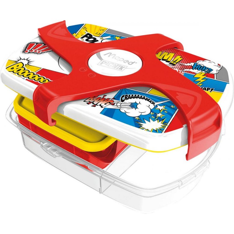 Posoda za malico  roza,modra