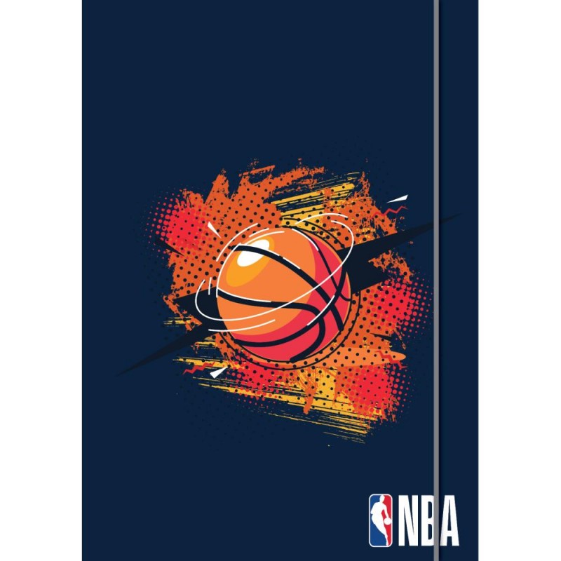 Mapa z elastiko A4, NBA