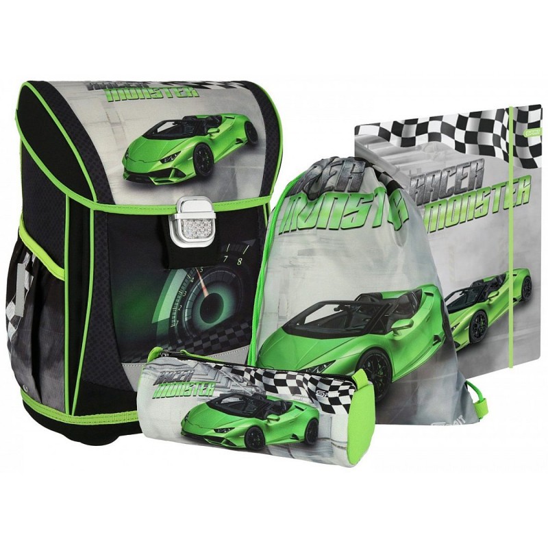 Komplet lahka šolska torba Spirit 4-delni ABC set