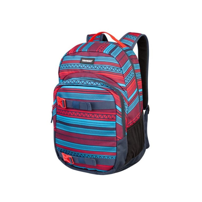 ŠOLSKI NAHRBTNIK TARGET HIPSTER BLUE/RED 28734