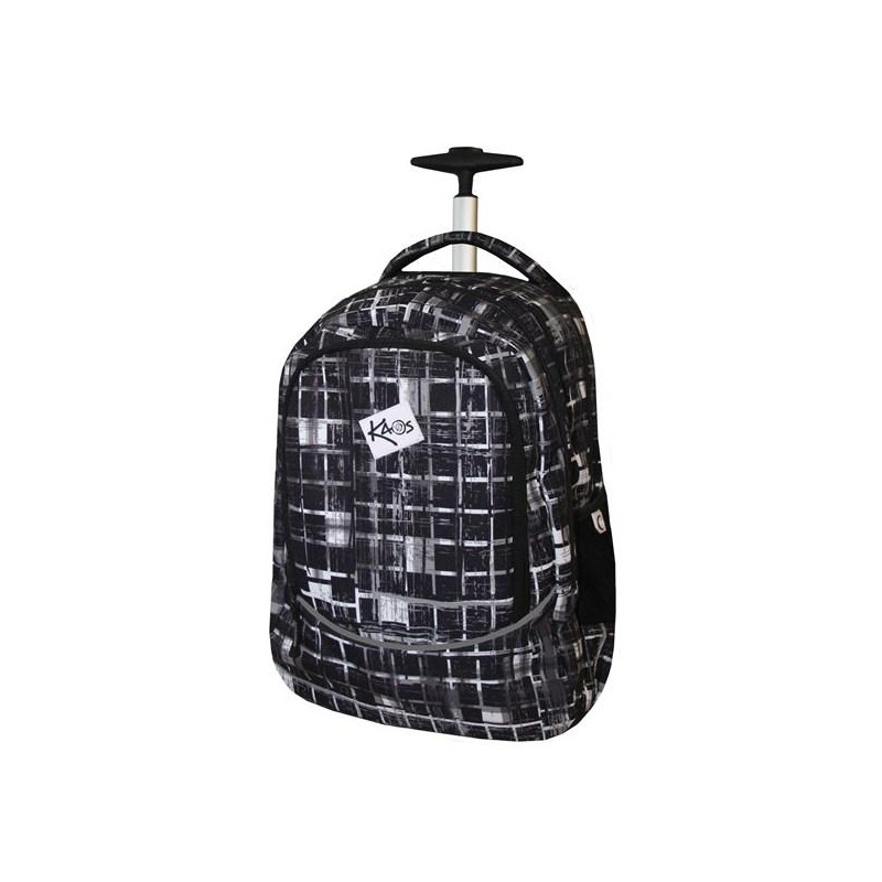 NAHRBTNIK ŠOLSKI TROLLEY 2 v 1 KAOS METAL MAYPOLE 33381