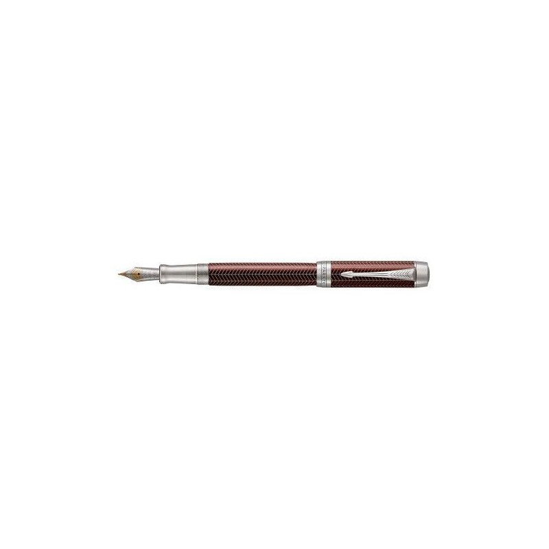 PERO NAL. PARKER DUOFOLD BURGUNDY CHEVRO