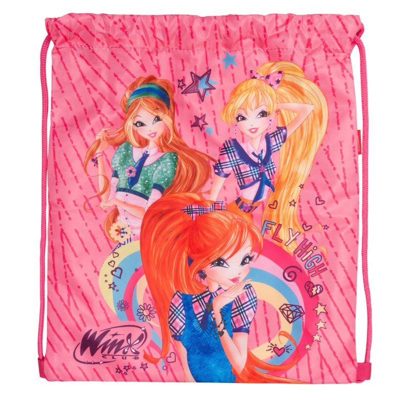 VREČKA ZA COPATE WINX  DOODLE TARGET 