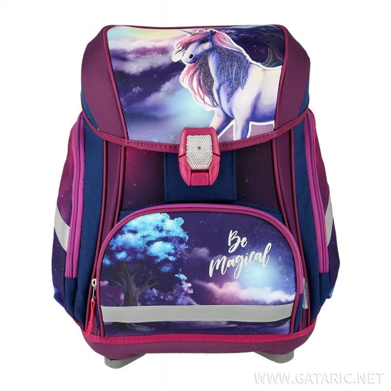 Komplet šolske torbe ''BE MAGICAL'' 3D SMART 5-D (LED zaponka)