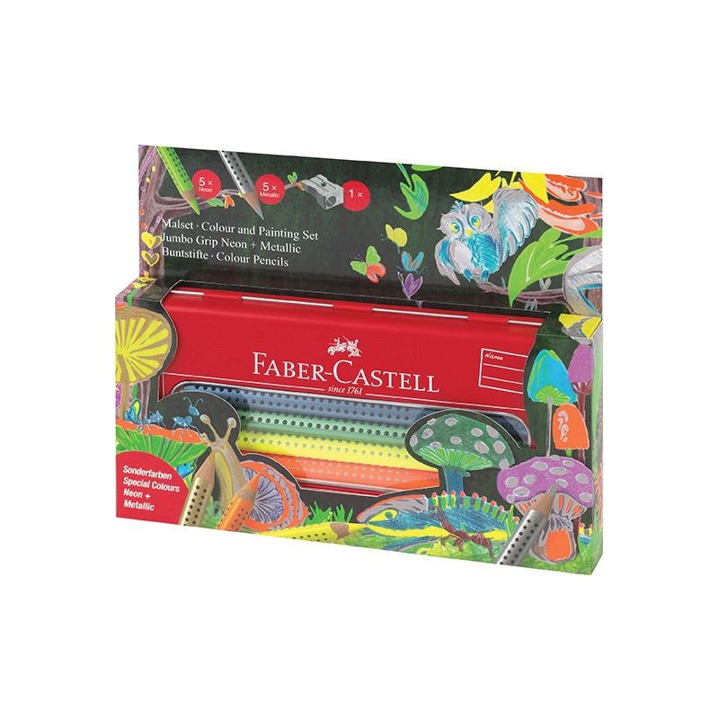 Set Faber-Castell barv. Grip Jumbo 10/1
