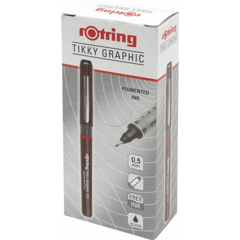 Grafično pisalo Rotring Tikky graphic  0,5 mm 06071