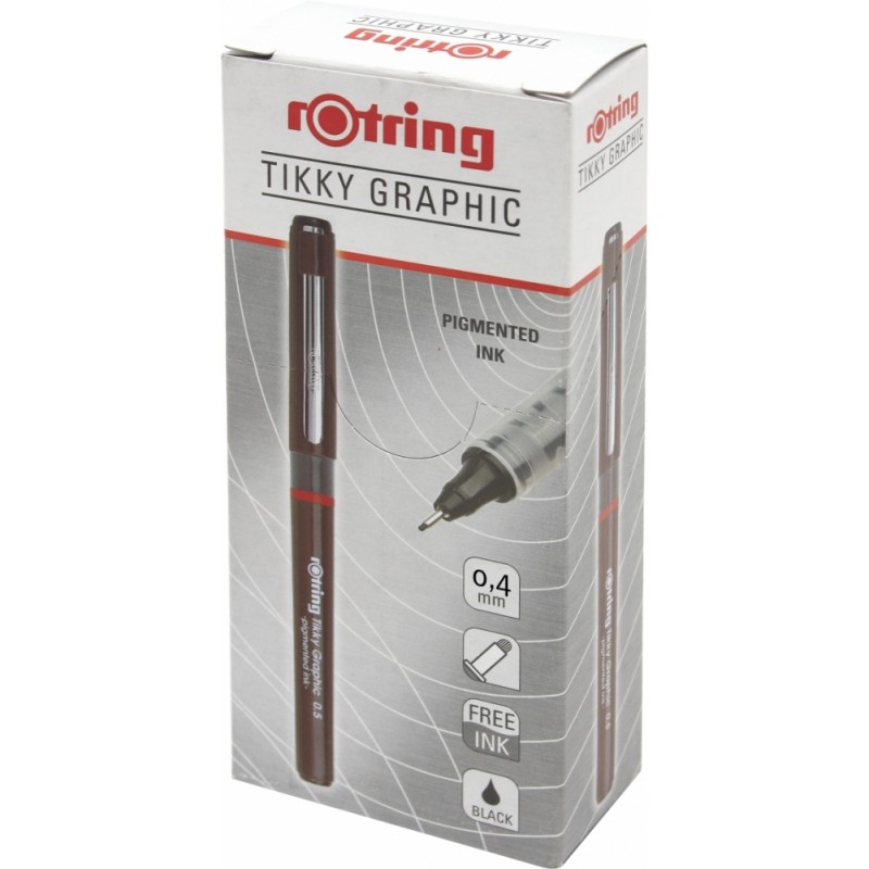 Grafično pisalo Rotring Tikky graphic 0,4 mm 06074