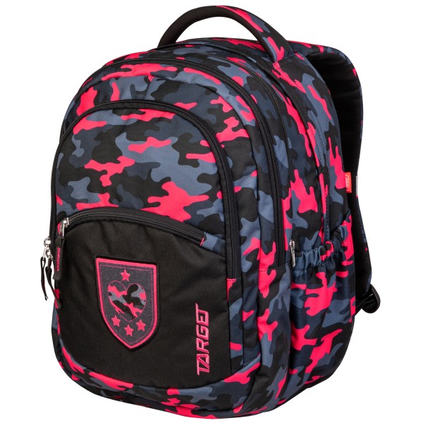 NAHRBTNIK TARGET 2in1 CAMOUFLAGE PINK 26943-vojaški