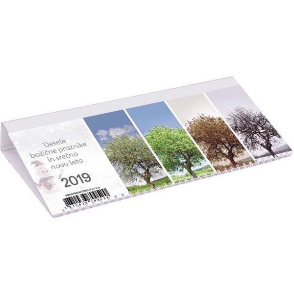 Namizni koledar ivo -kartonski podstavek-fiksna stena 2021