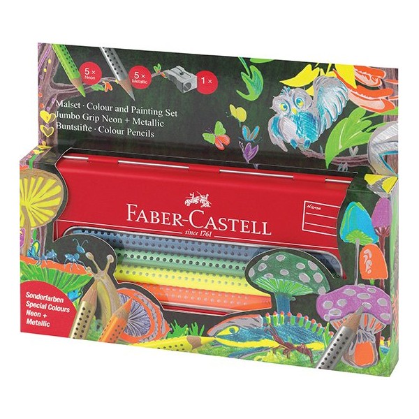 Set Faber-Castell barv. Grip Jumbo 10/1