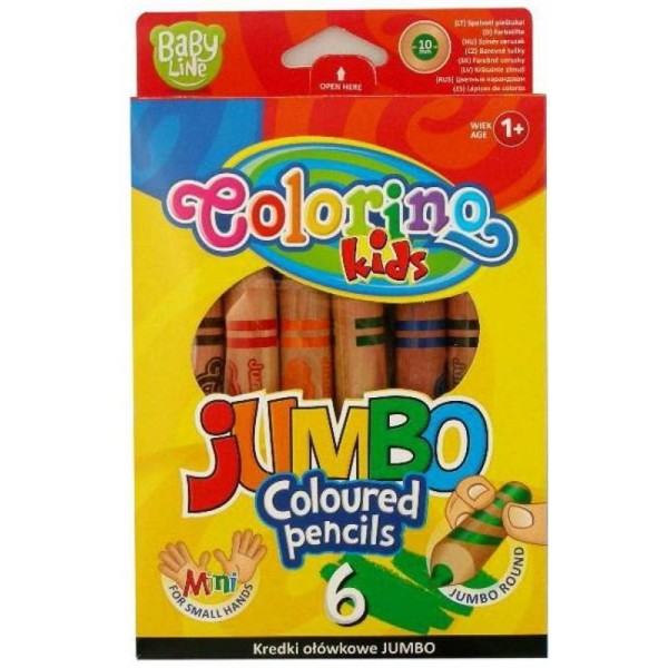 Barvice jumbo okrogle otroške