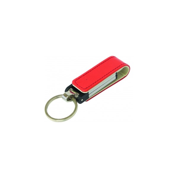 USB ključ 8 G z obeskom iz umetnega usnj