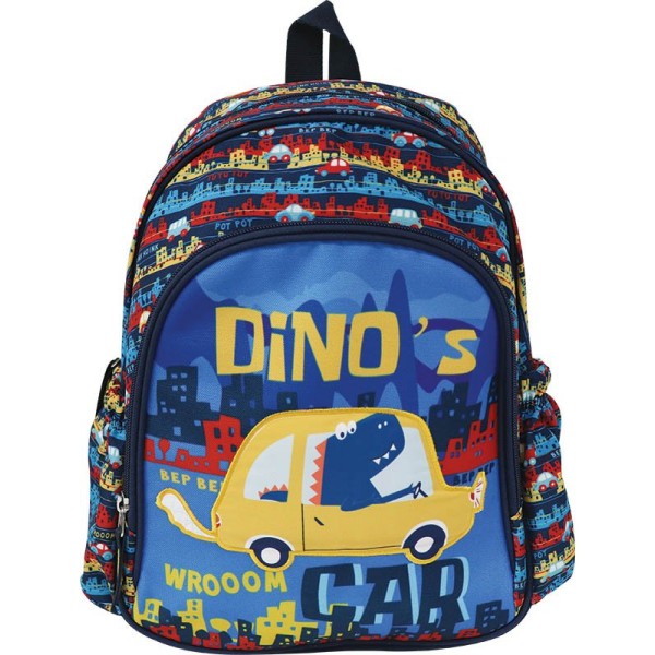 Nahrbtnik Kids Big Dino'S Car-dinozaver v avtu