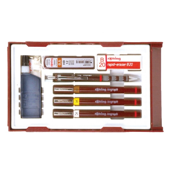  Set Rotring Isograph College 06899