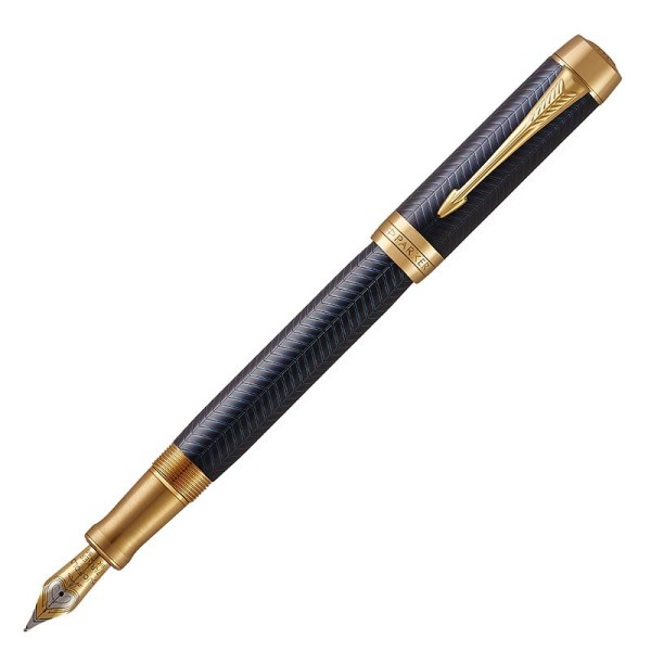 PERO NAL. PARKER DUOFOLD BLUE CHEVRON