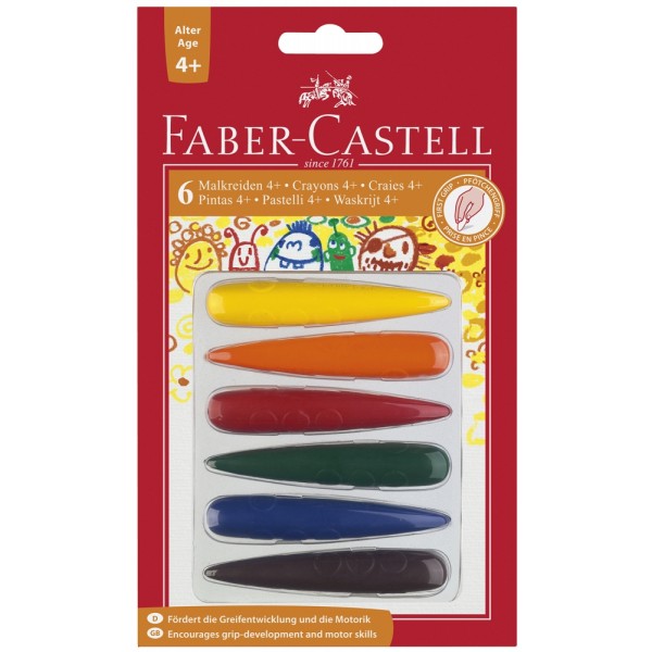 Voščenke Faber-Castell 4+ 