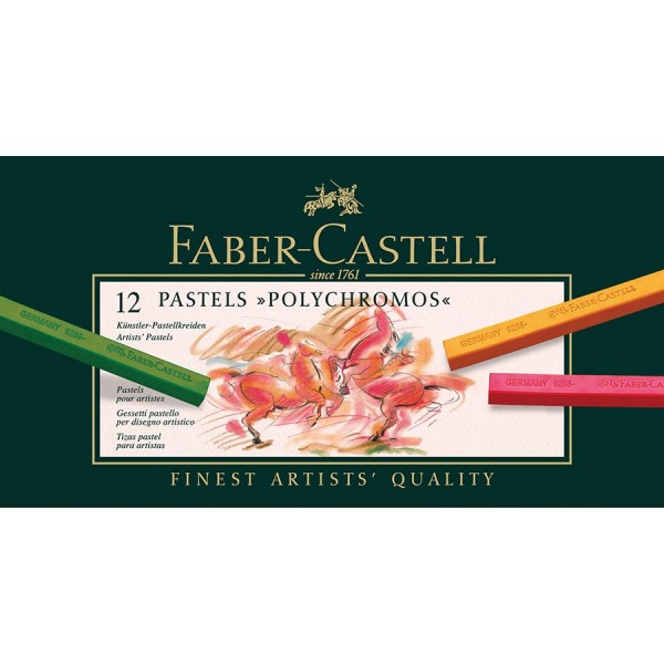 Pasteli Faber-Castell Polychromos 12/1
