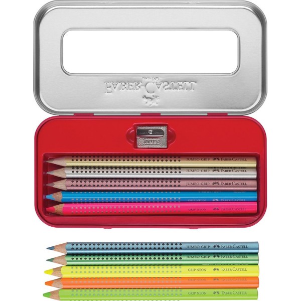 Set Faber-Castell barv. Grip Jumbo 10/1