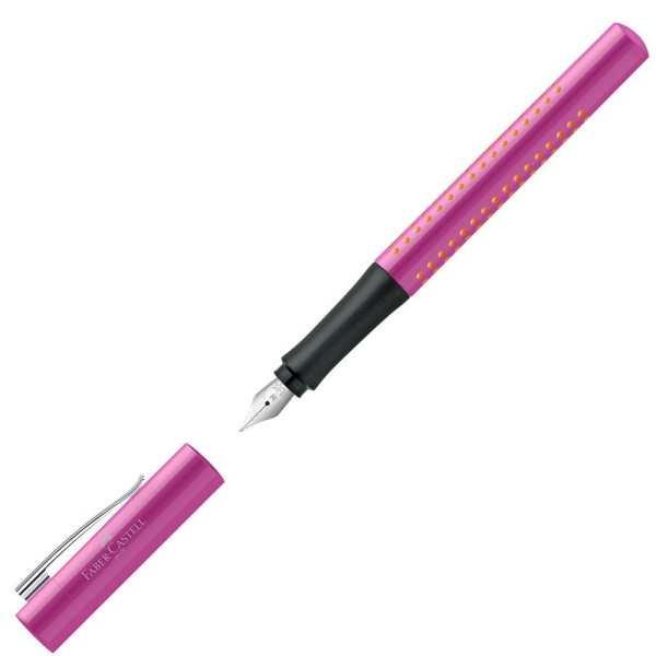Nalivno pero Faber-Castell Grip M pink