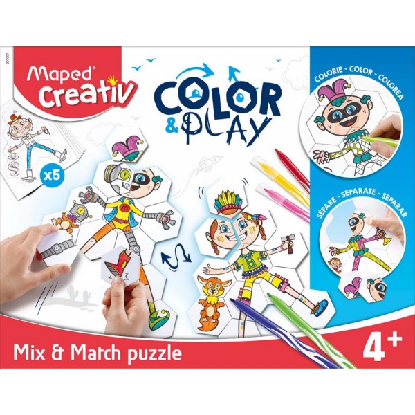 SET KREATIVNI MAPED PUZZLE