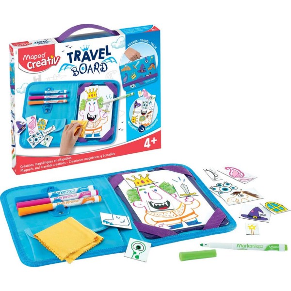 SET KREATIVNI MAPED TRAVEL MAGNET