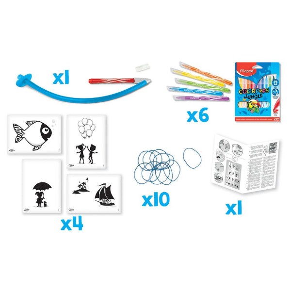 SET KREATIVNI MAPED BLOW PEN