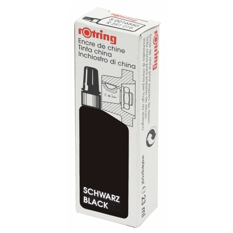 Tuš Rotring 23ml ČRN 06020