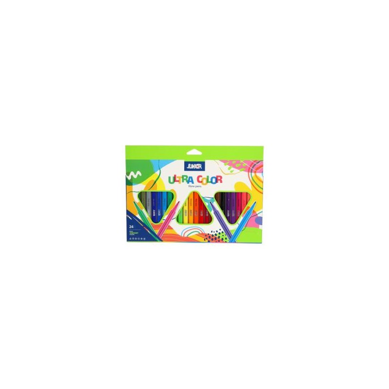 FLOMASTRI JUNIOR ULTRA COLOR 24/1 TRIKOTNE 56059