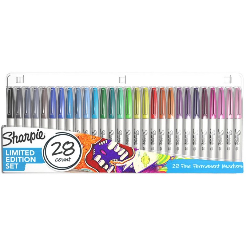 MARKER SHARPIE FINE 28/1 SORT.