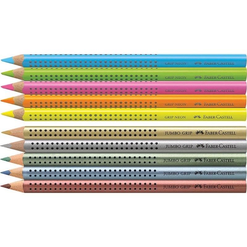 Set Faber-Castell barv. Grip Jumbo 10/1