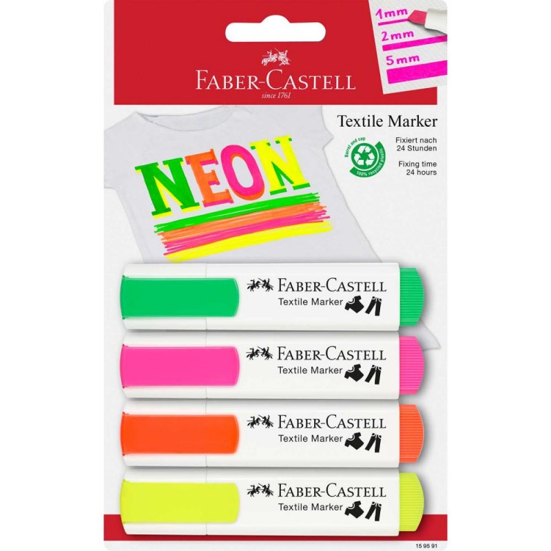 MARKER FC TEKSTIL NEON 4/1