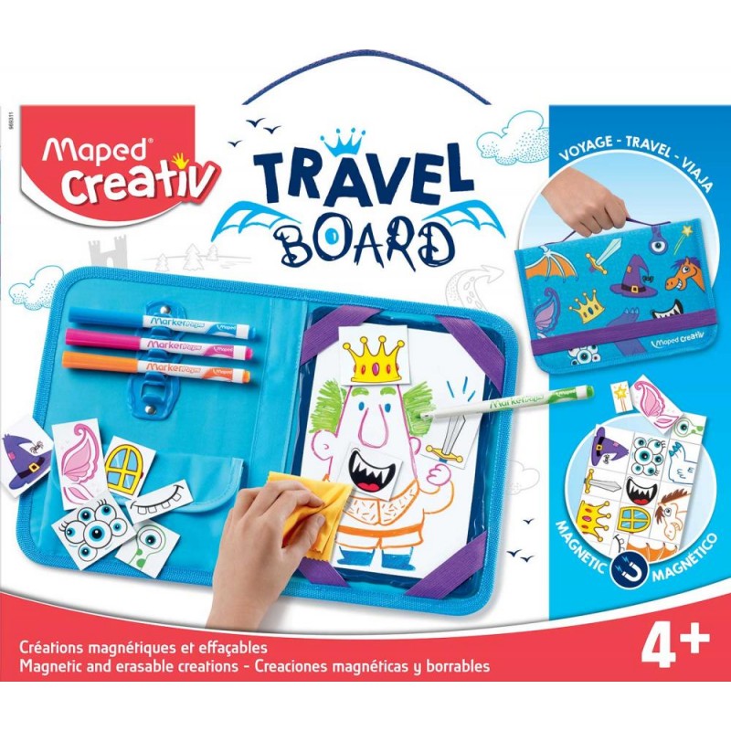 SET KREATIVNI MAPED TRAVEL MAGNET