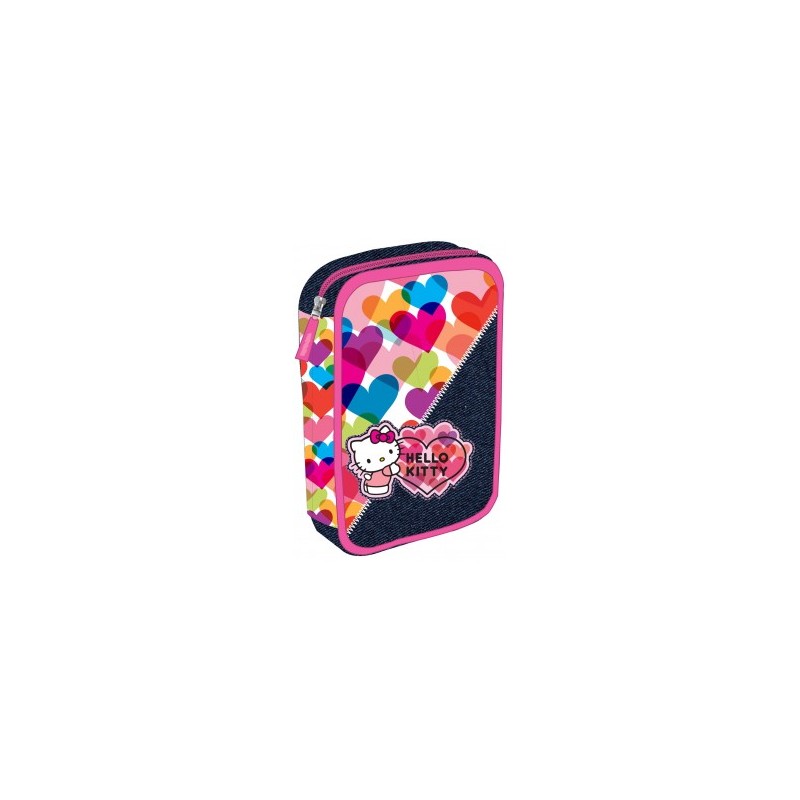 Polna peresnica Hello Kitty vsebuje:
12barvic
12flomastrov
šilček, radirka, škarje, lepilo...