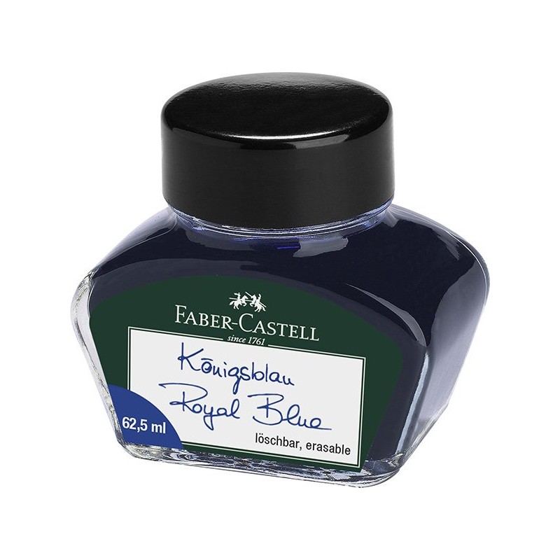 Črnilo Faber-Castell Royal Modra 62,5 ml