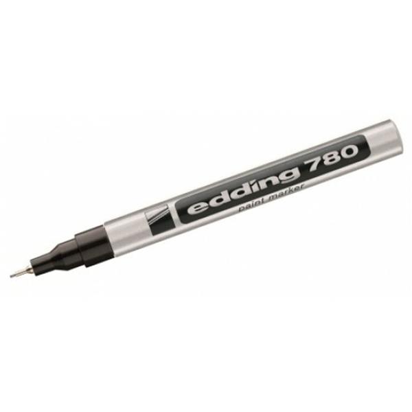 Paint marker E-780, 0,8 mm, srebrn